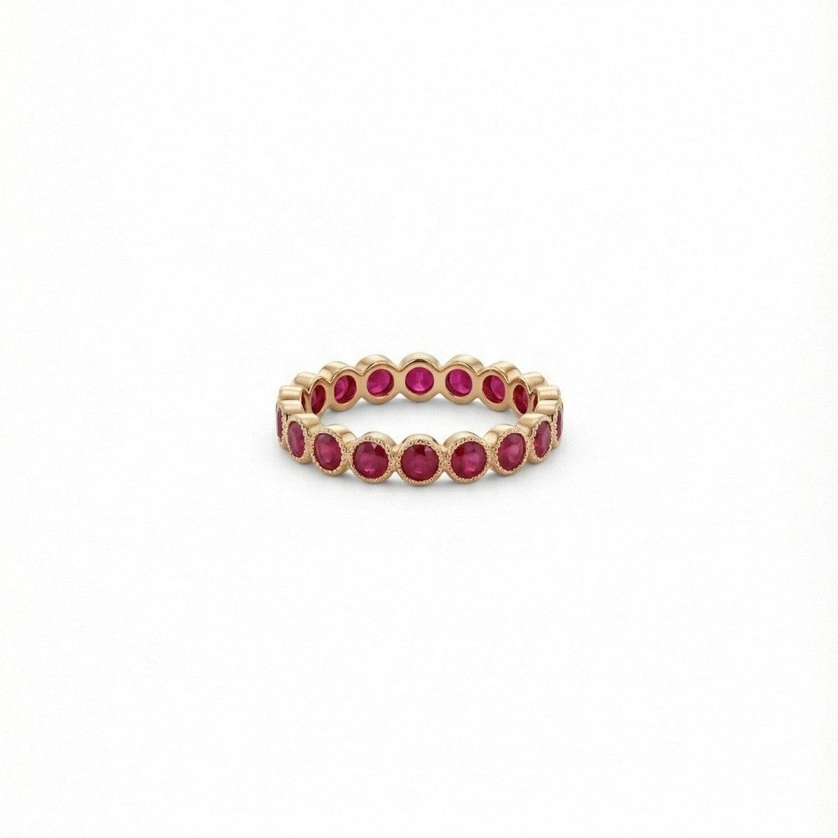 The Ruby Bezel Ring