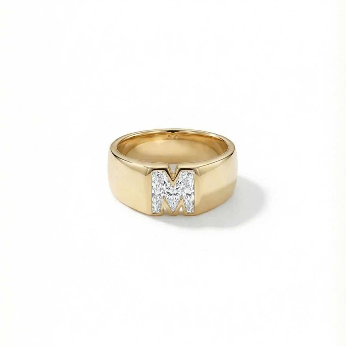 The Diamond Letter Initial Ring - Anticipo