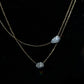 Floating Pear Necklace