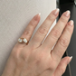 The Mini Gold Curve Ring