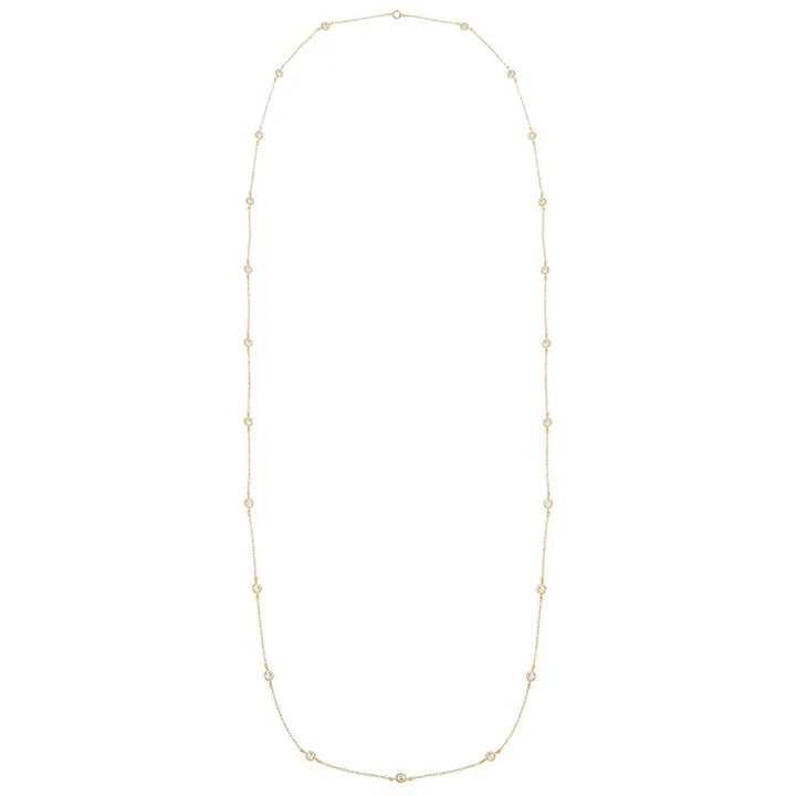 Bezel By The Yard Necklace