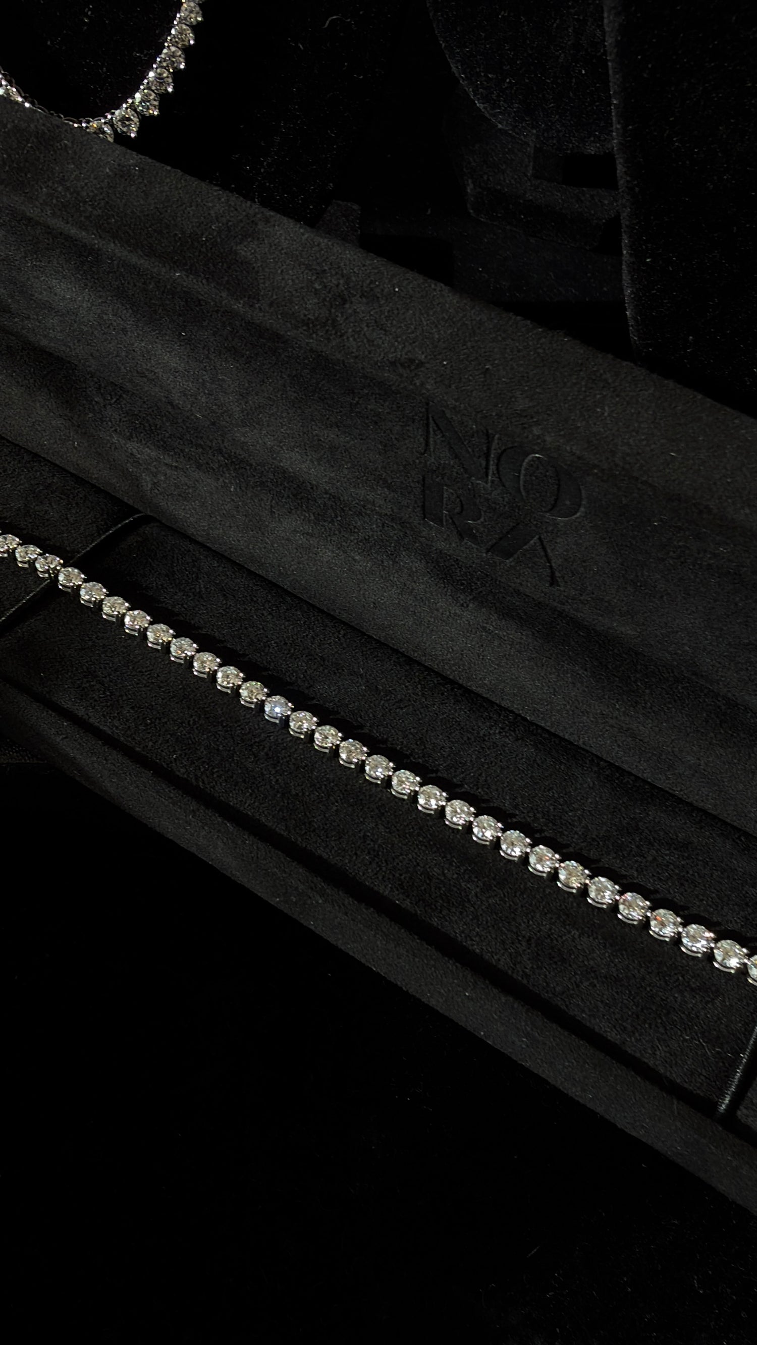 Three Prong Classic Tennis Bracelet