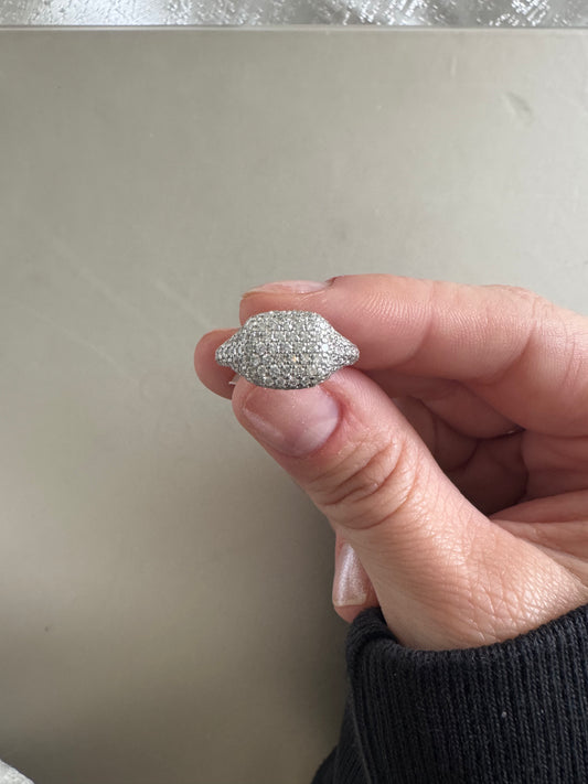 The Pavé Signet Ring