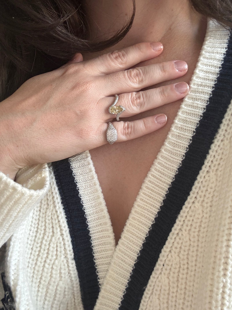 The Pavé Signet Ring