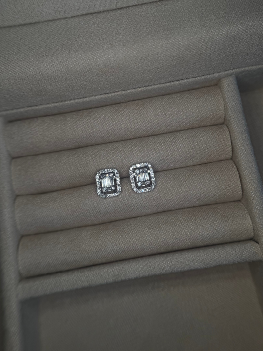 The Emerald Illusion Set Earrings