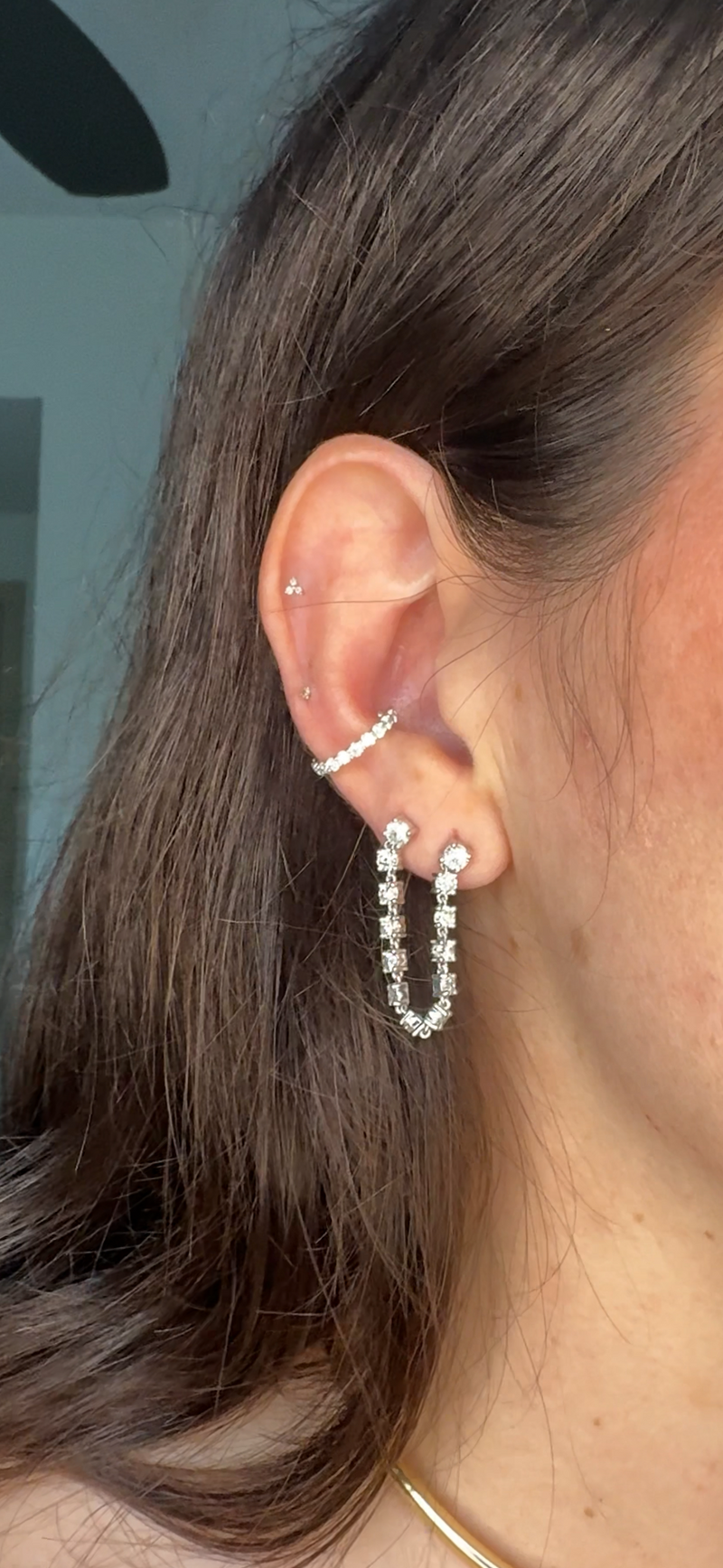 The Diamond Earcuff
