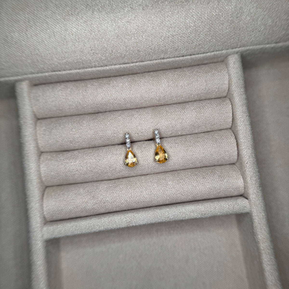 The Pear Drop Earrings