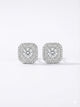 The Double Halo Diamond Studs