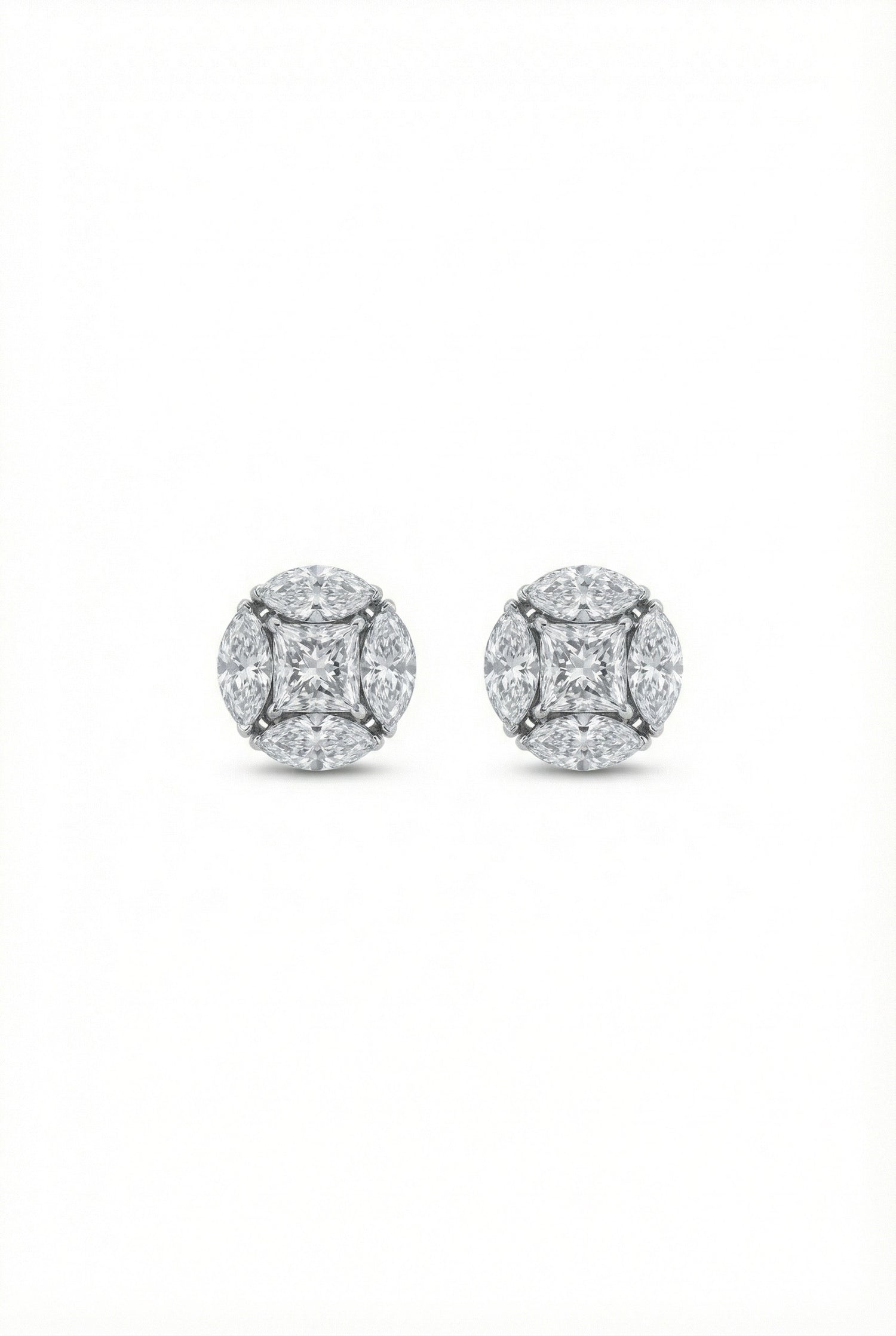 Diamond Illusion Set Studs