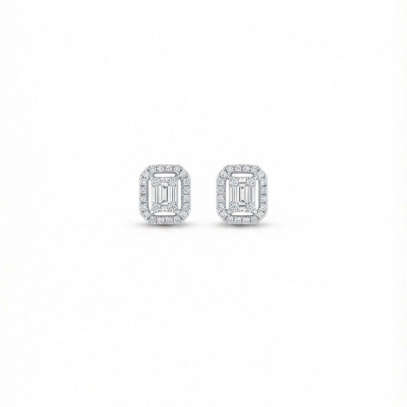 The Emerald Illusion Set Earrings