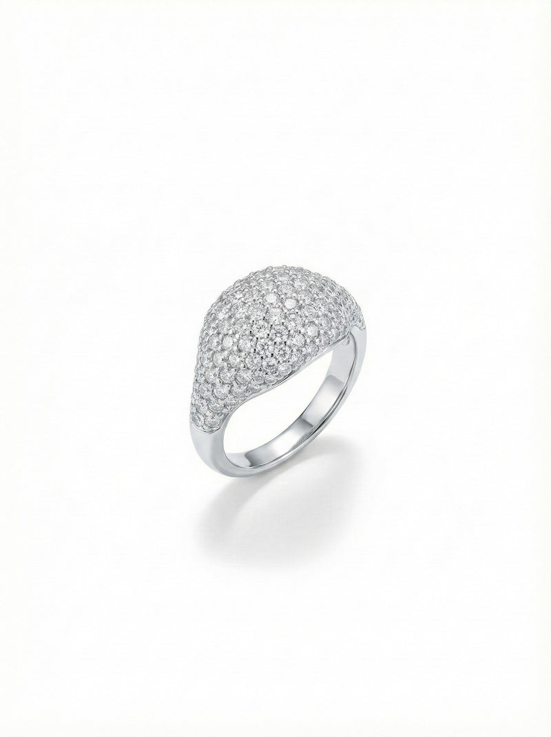 The Pavé Signet Ring