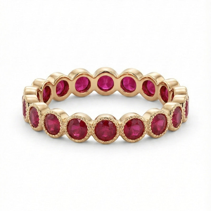 The Ruby Bezel Ring