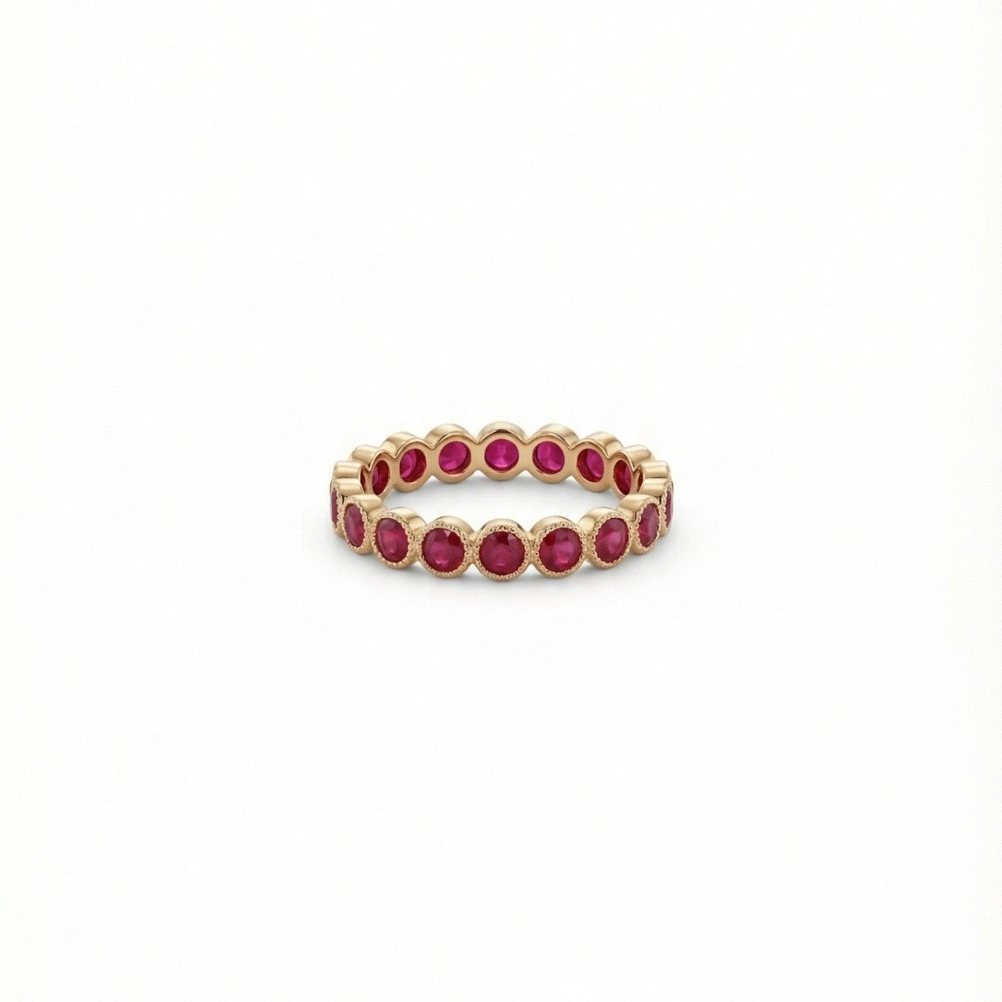 The Ruby Bezel Ring