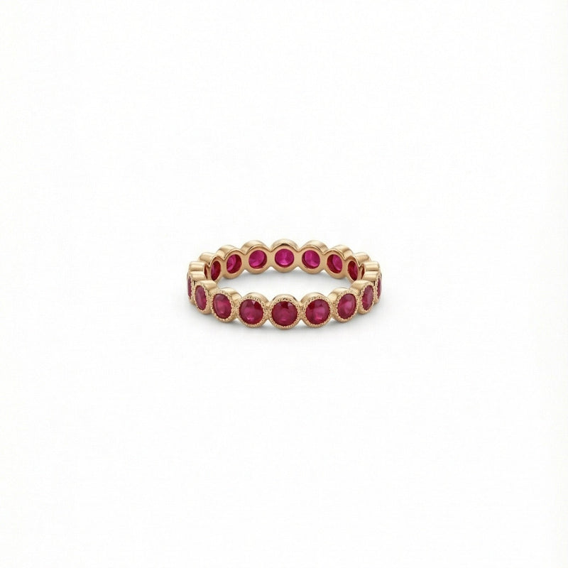 The Ruby Bezel Ring