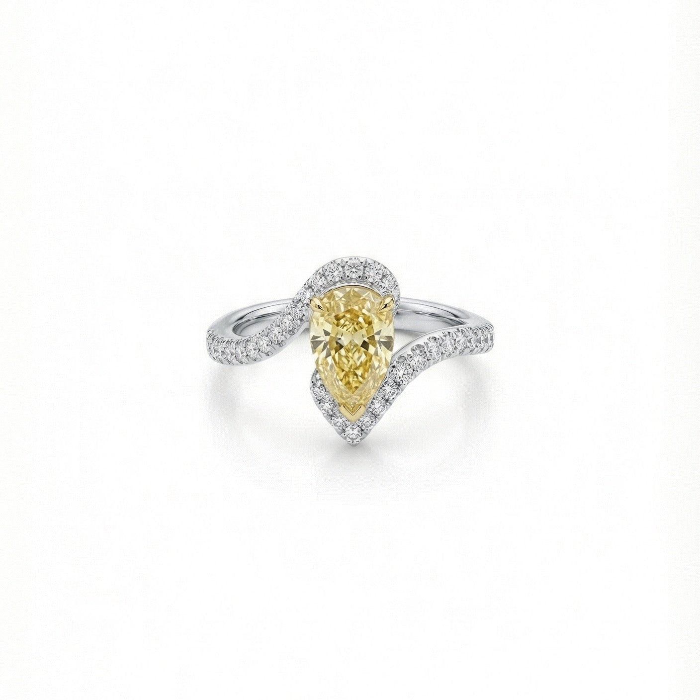 The Pear Diamond Ring
