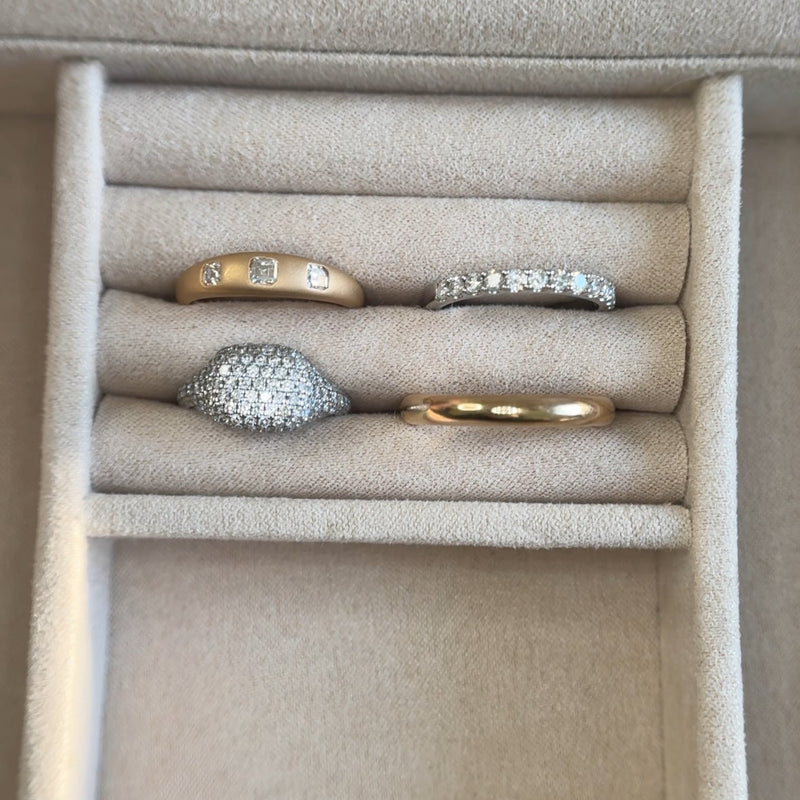 The Trio Matte Ring