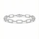 The Diamond Paperclip Bracelet