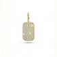 The Iced Dog Tag