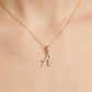 The Cursive Diamond Initial