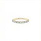 The Half Eternity Diamond Ring