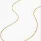 The Thinnest Gold Chain