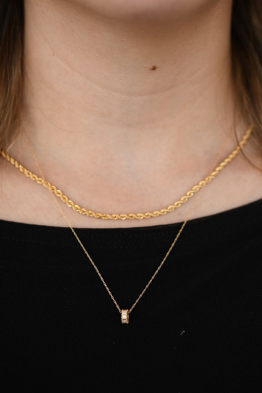 The Diamond Mini Rondelle