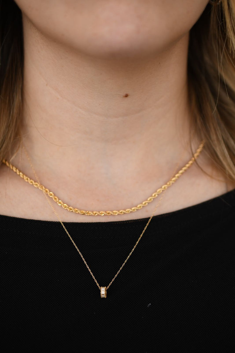 The Diamond Mini Rondelle