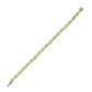 The Yellow and White Pear Bracelet