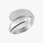 Pave Twin Dome Ring