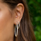 Eternity Hoop Earrings