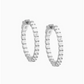 Eternity Hoop Earrings