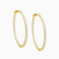 Eternity Hoop Earrings