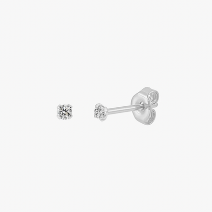 Mini Stud Earrings 2mm