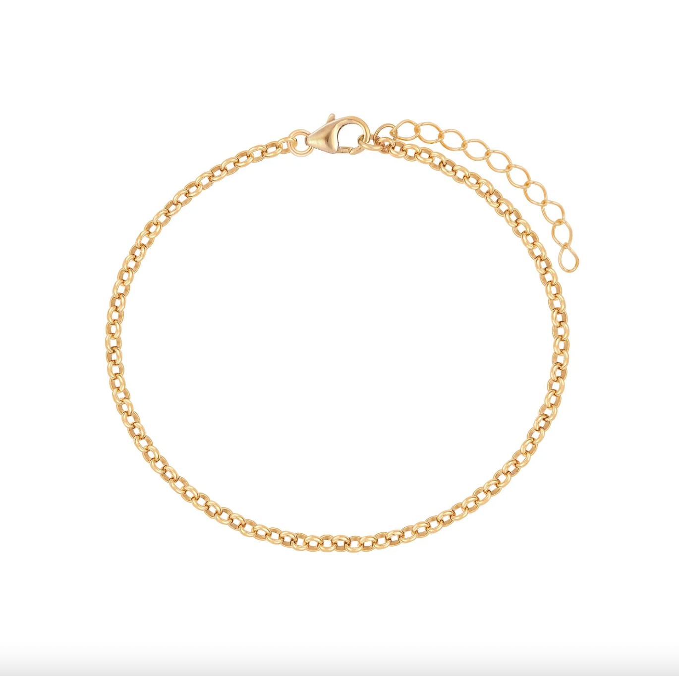 Dainty Rolo Chain Bracelet