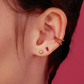 Ruby Pave Ear Cuff