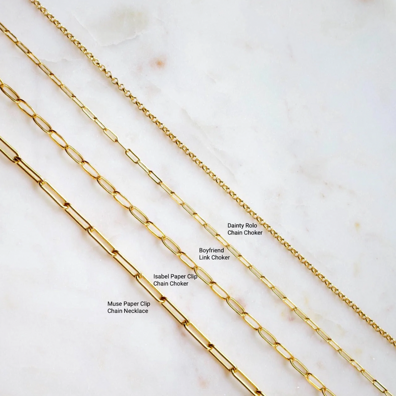 Dainty Rolo Chain Choker