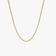 Dainty Box Chain Necklace