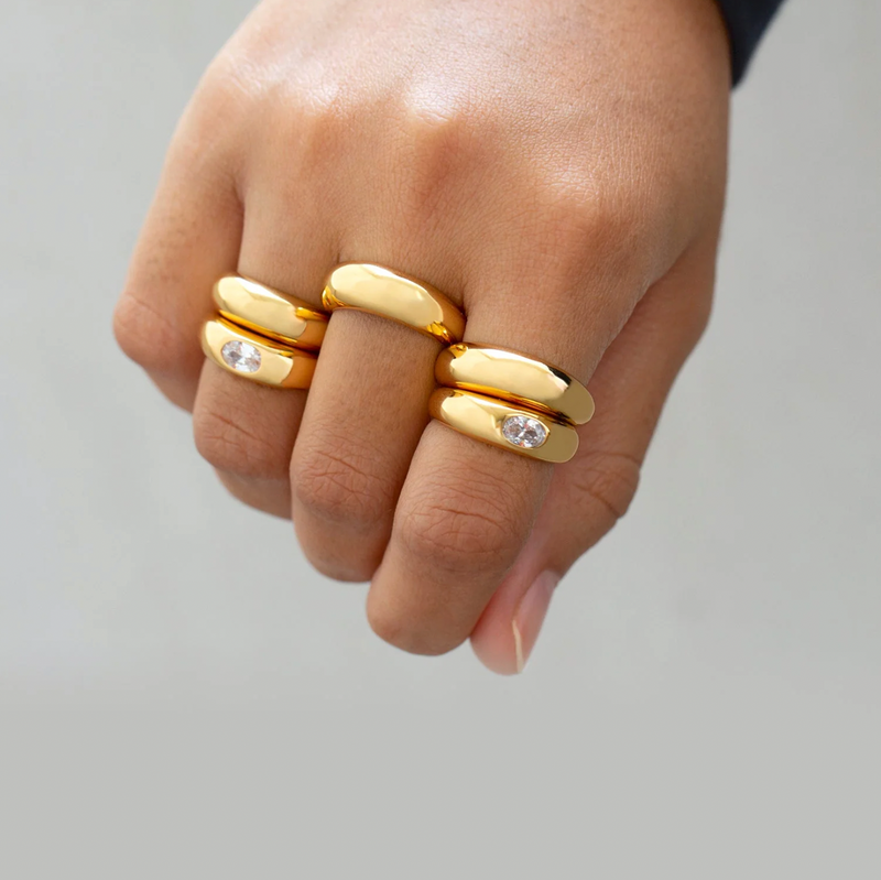 Dome Ring Gold