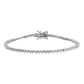 Thin Three Prong Tennis Bracelet