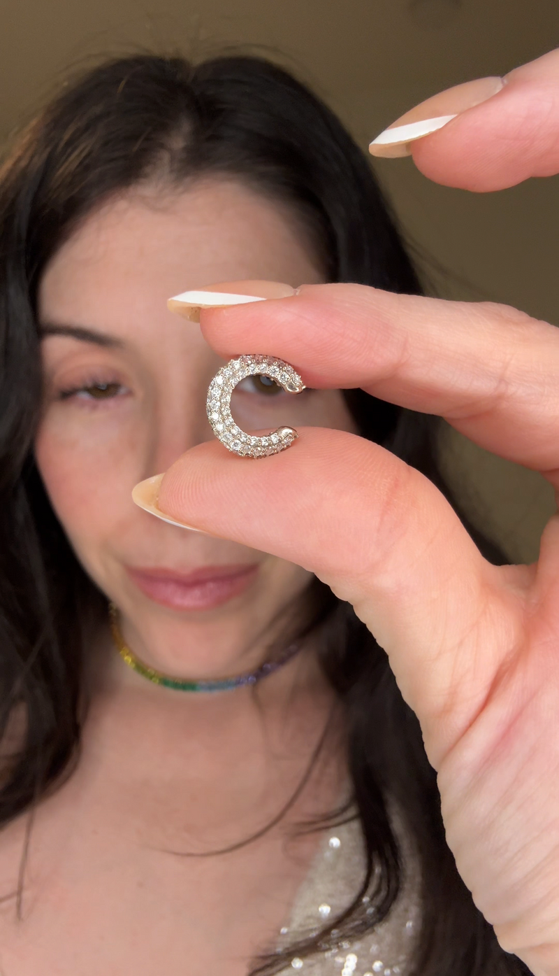 The Pavé Chunky Ear Cuff