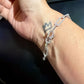 The Diamond Paperclip Bracelet