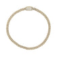 14k Diamond Cuban Chain Bracelet