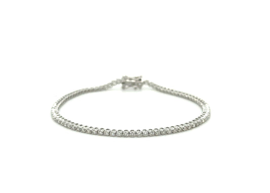 Mini Diamond Tennis Bracelet